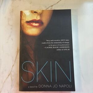 YA novel SKIN. By Donna Jo Napoli. EUC. Almost new!